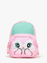 Mini Rugzak Miniprix Roze animal 608